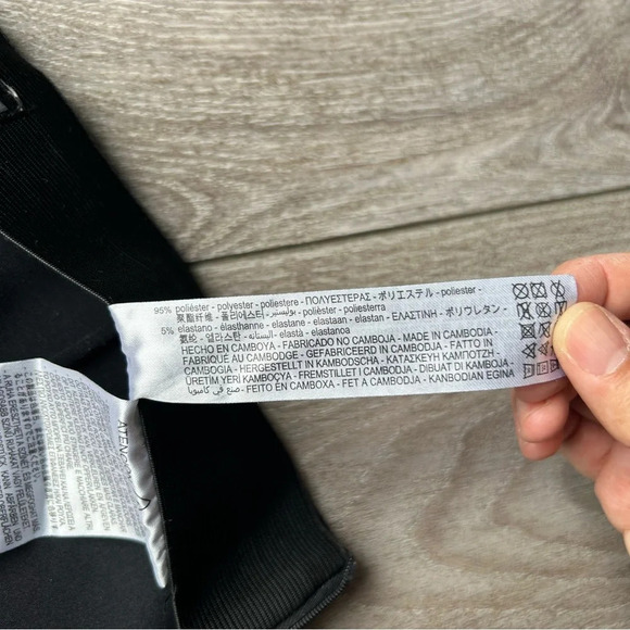 Zara Black Faux Suede Leather  Zip Ankle Pants - Picture 10 of 12